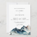 Search for wild adventure invitations Mountains