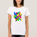 Search for modern art tshirts Contemporary style