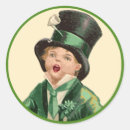 Search for irish boy stickers Shamrock