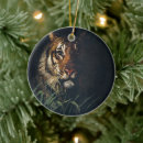 Search for tiger christmas tree decorations Cool