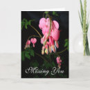 Search for flower miss you cards Missing