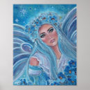 Search for blue fairy posters Snowflakes