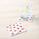 Search for red heart coasters Pretty