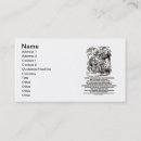 Search for alice in wonderland business cards Lewis carroll