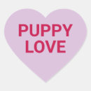Search for valentines day puppy stickers Heart
