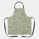 Search for vintage botanical print aprons William morris