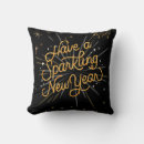 Search for new years eve cushions Happy new year