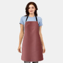 Search for solid colour aprons Red