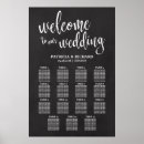 Search for 15 tables wedding seating charts Black and white