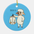 Search for lamb christmas tree decorations Funny