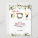 Search for christmas baby shower invitations Snowflake