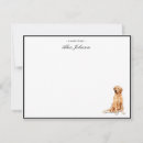 Search for golden retriever note cards Elegant