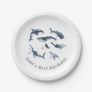 Search for ocean paper plates Whale