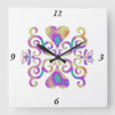 Search for ornamental clocks Heart