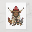 Search for cow and chicken postcards Farm