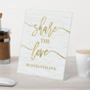 Search for share the love wedding signs Reception