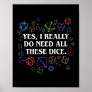 Search for tabletop posters Dice