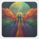 Search for angel painting stickers For her