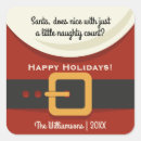Search for naughty nice stickers Santa