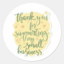 Search for thanks for your support stickers Support small business
