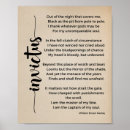 Search for invictus posters Motivational