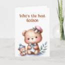 Search for godson birthday cards Cute