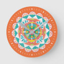 Search for teal abstract clocks Flowers