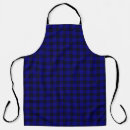 Search for black and white gingham aprons Tartan