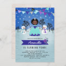 Search for black american princess invitations Purple