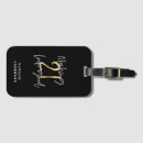 Search for black luggage tags Unique