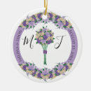Search for flower monogram christmas tree decorations Anniversary