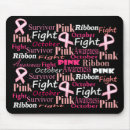 Search for breast cancer mouse mats Encouragement