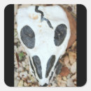 Search for painted skull stickers Halloween