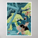 Search for shark attack art Cartoon