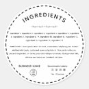 Search for ingredient labels Modern