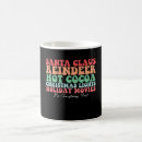 Search for christmas lights mugs Santa