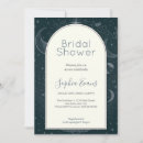 Search for moon and stars bridal shower invitations Mystical