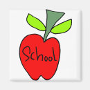 Search for school apple magnets Teacher