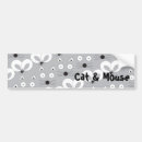 Search for mouse bumper stickers Cat