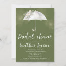 Search for rain bridal shower invitations Floral