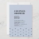 Search for blue shower wedding invitations Simple
