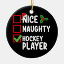Search for hockey christmas tree decorations 2025