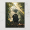 Search for steam train vertical postcards Retro