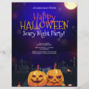 Search for halloween costume party flyers Pumpkin