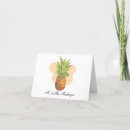 Search for hawaiian wedding thank you cards Pineapple