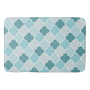 Search for moroccan quatrefoil pattern bath mats Lattice