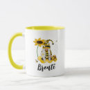 Search for bee on daisy mugs Yellow
