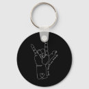 Search for autism teacher key rings Asl