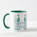 Search for hand painted design mugs Blue and green