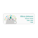 Search for unicorns return address labels Girl